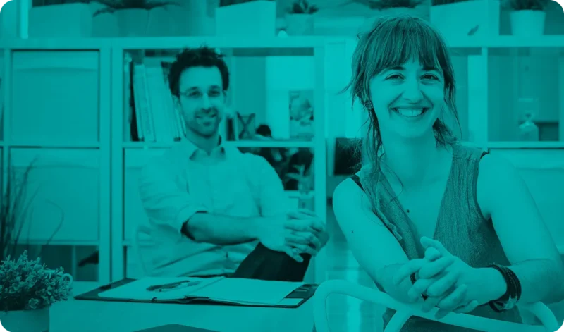 Emanuelle Duchesne et Pascal Couturier de l'Agence Web Chocolat