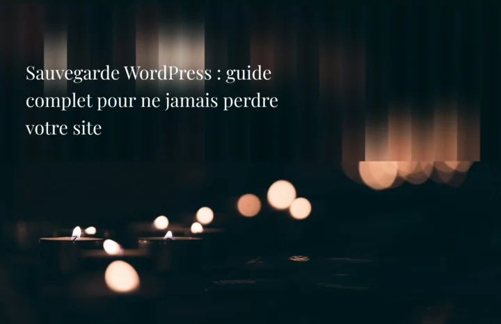 Sauvegardes WordPress