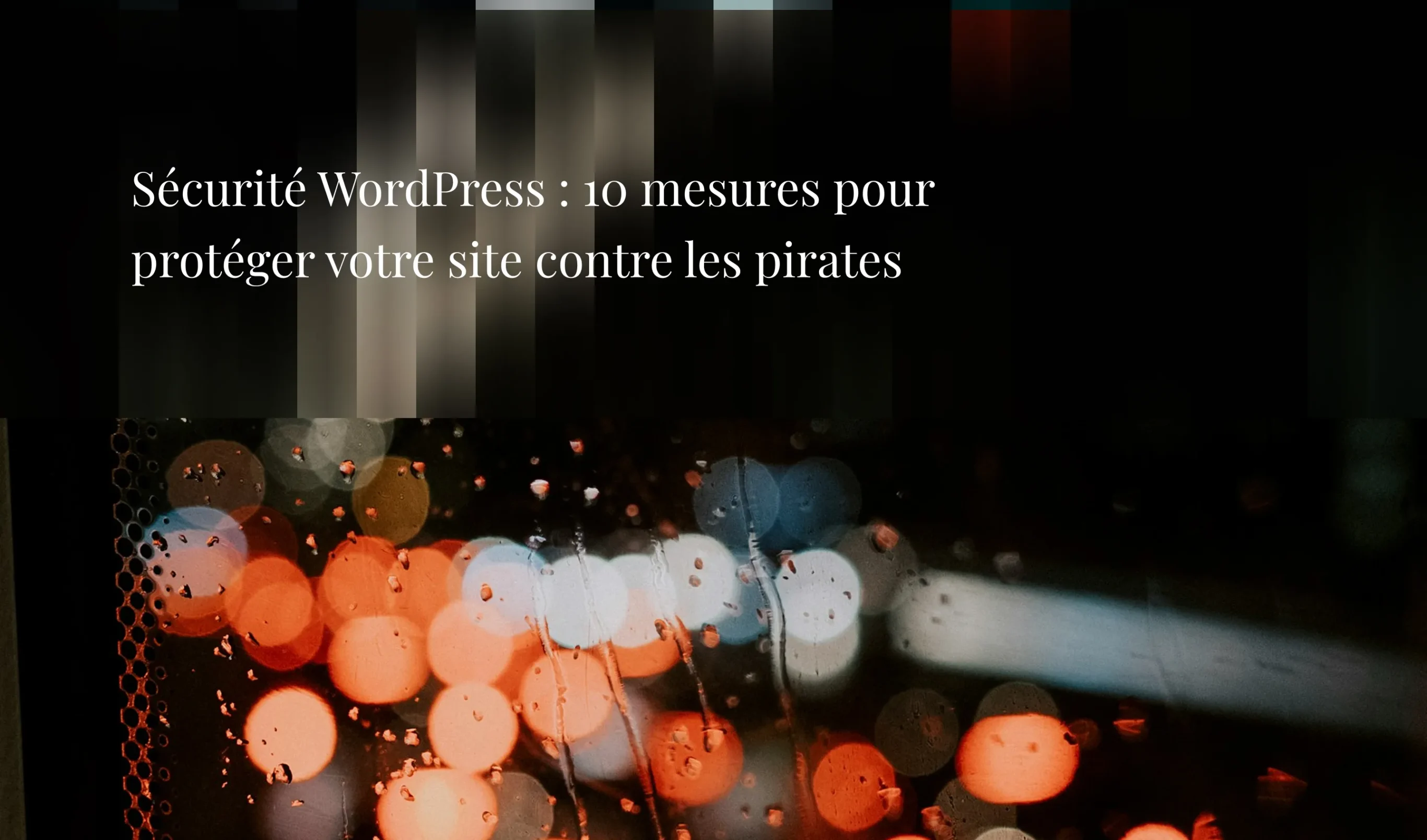 Sécurité Wordpress