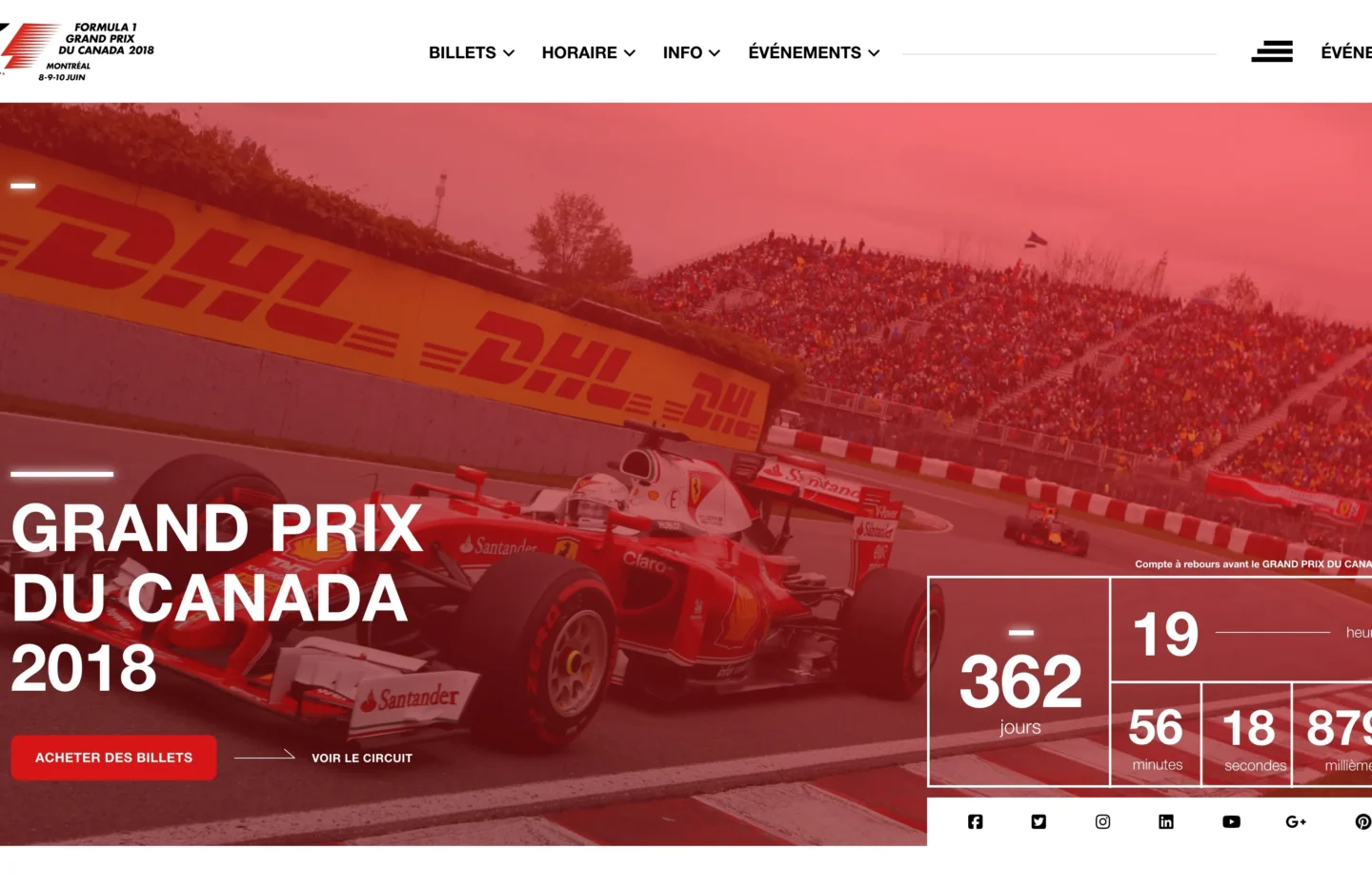 Hero du site web gpcanada.ca en 2018