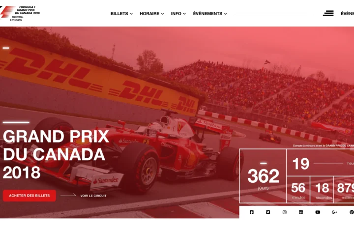 Hero du site web gpcanada.ca en 2018